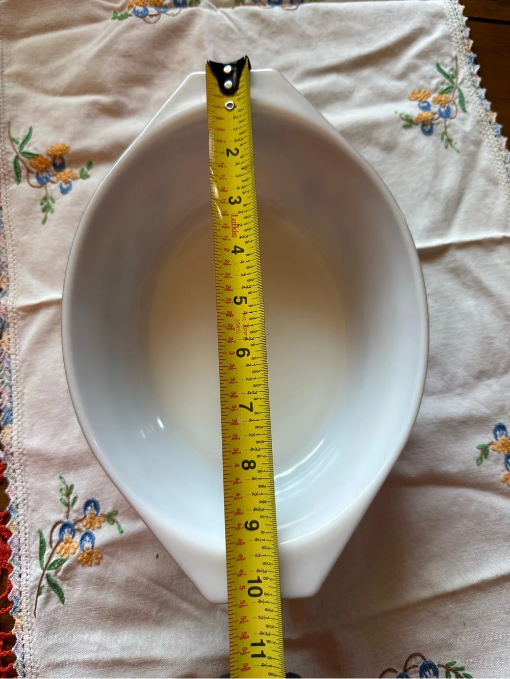 Vintage Pyrex 043 Early American 1.5 Qt Casserole Dish No Lid